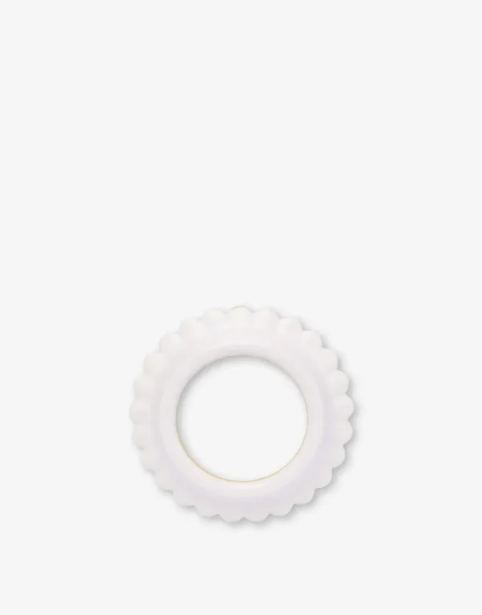 Bracciale in metallo goffrato