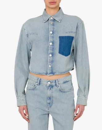 Camicia in denim di cotone leggero