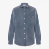 Camicia in denim floccato Camicia in denim floccato