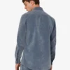 Camicia in denim floccato Camicia in denim floccato