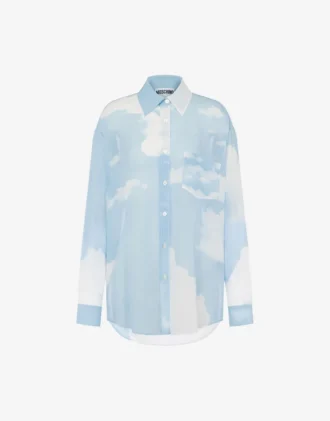 Camicia in georgette “In The Cloud”