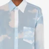 Camicia in georgette “In The Cloud” Camicia in georgette “In The Cloud”