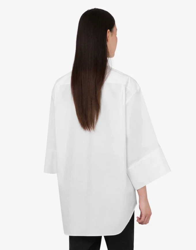 Camicia in popeline di cotone
