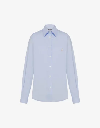 Camicia in popeline di cotone Goose