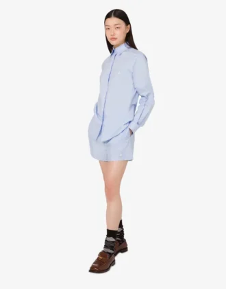 Camicia in popeline di cotone Goose