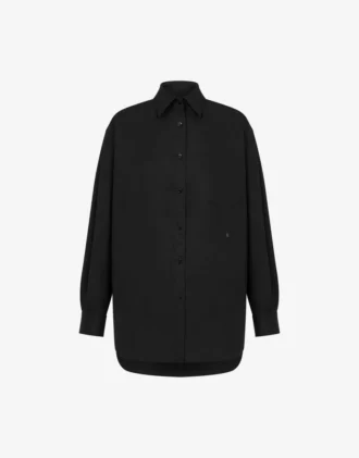 Camicia in popeline elasticizzato