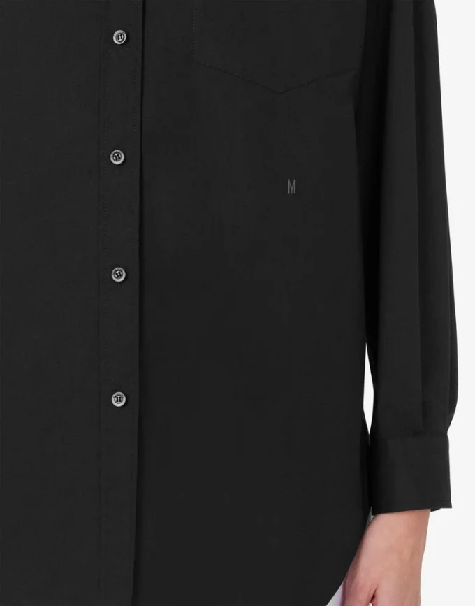 Camicia in popeline elasticizzato Camicia in popeline elasticizzato
