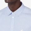 Camicia in popeline Ricamo con oca Camicia in popeline Ricamo con oca