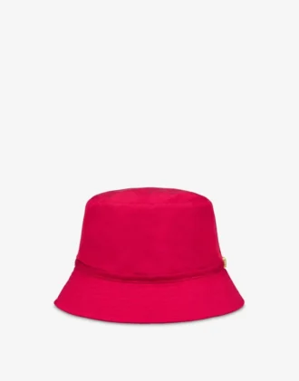 Cappello a secchiello con logo in lettere