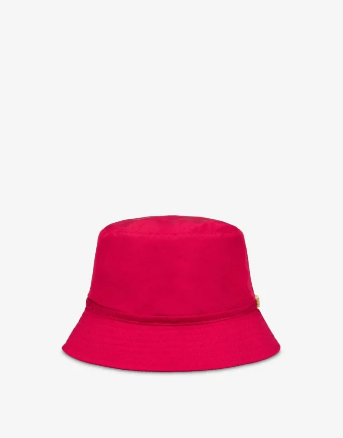 Cappello a secchiello con logo in lettere