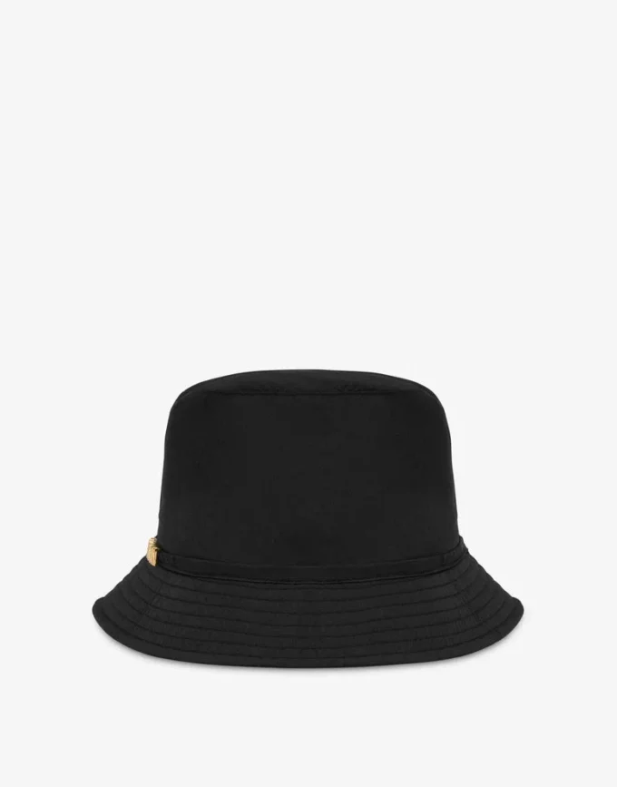 Cappello a secchiello con logo in lettere