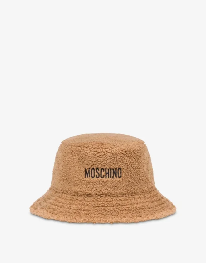 Cappello a secchiello con ricamo logo