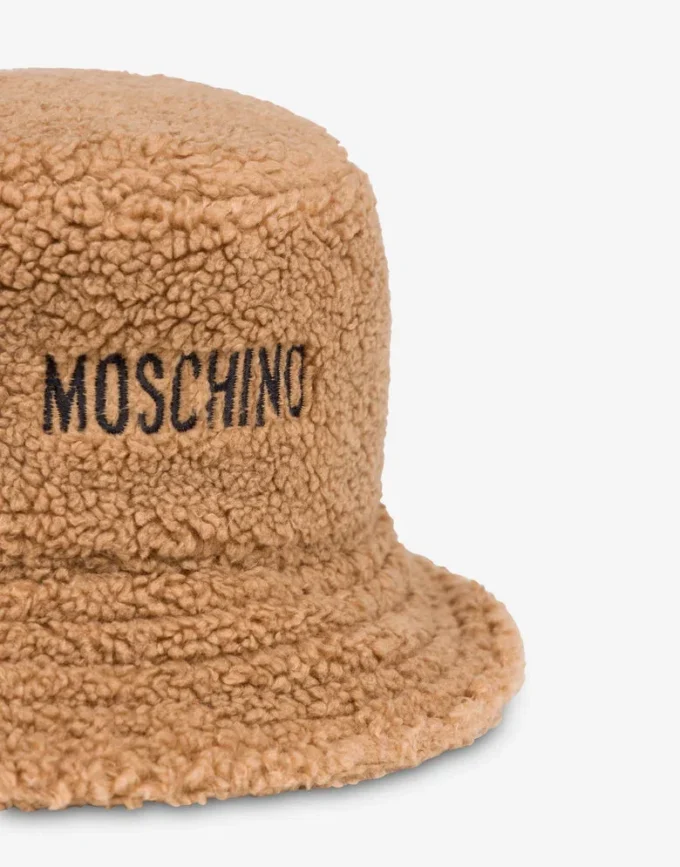 Cappello a secchiello con ricamo logo