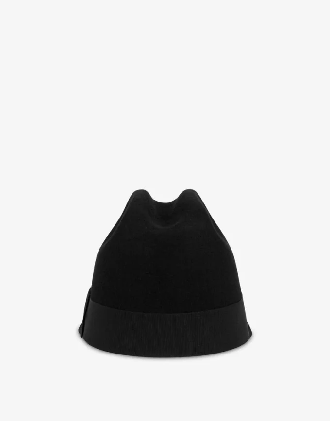 Cappello in tessuto di lana