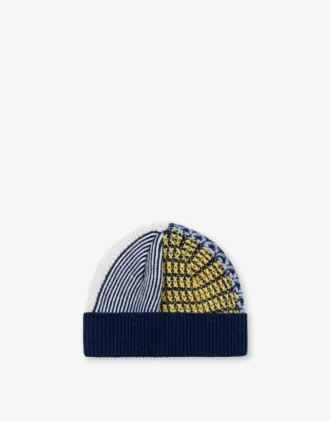Cappello patchwork ricamato