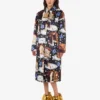 Cappotto in misto cotone stampato Cappotto in misto cotone stampato