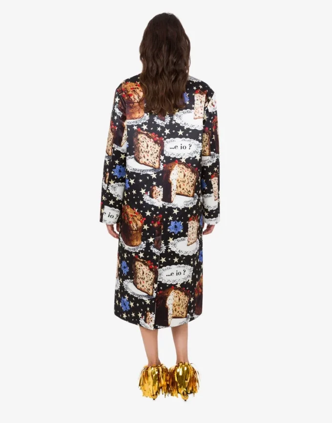 Cappotto in misto cotone stampato Cappotto in misto cotone stampato