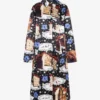 Cappotto in misto cotone stampato Cappotto in misto cotone stampato