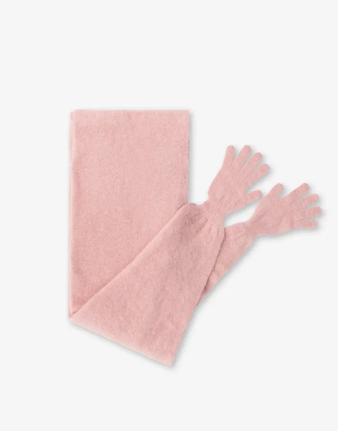 Cappuccio in mohair velato