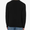 Cardigan in lana e cashmere Ricamo corona d’alloro