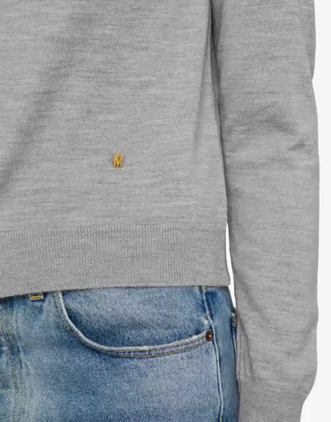 Cardigan in lana e seta Golden M