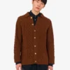 Cardigan in lana Shetland