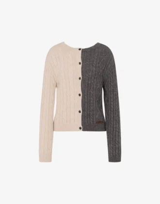 Cardigan in misto alpaca