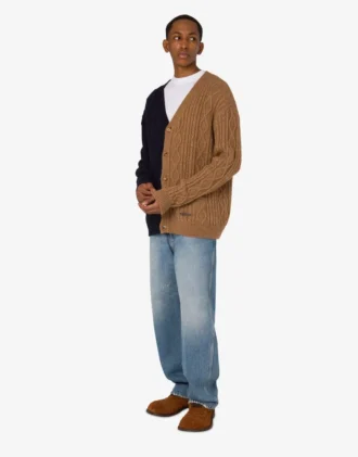 Cardigan in misto alpaca