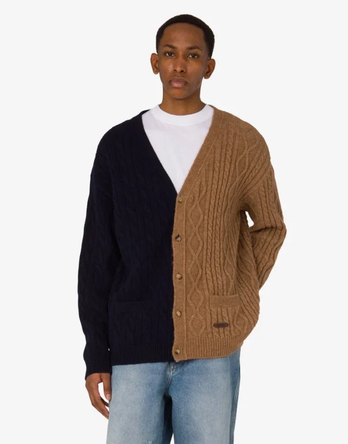 Cardigan in misto alpaca