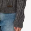 Cardigan in misto alpaca