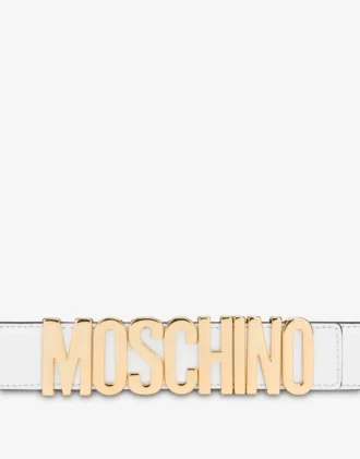 Cintura con logo Lettering