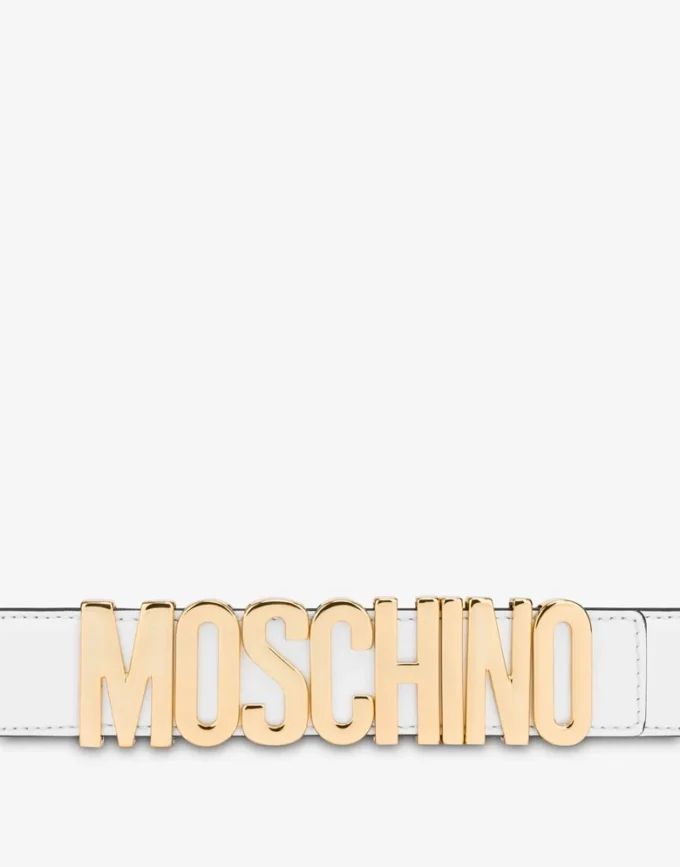Cintura con logo Lettering