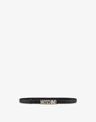 Cintura con mini logo Lettering