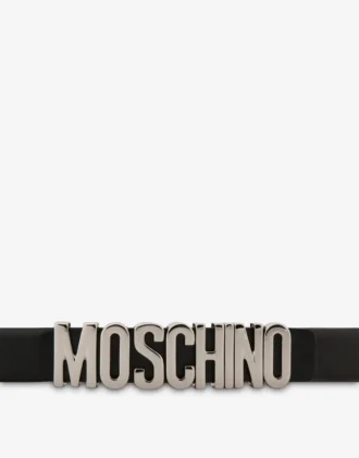 Cintura con mini logo Lettering