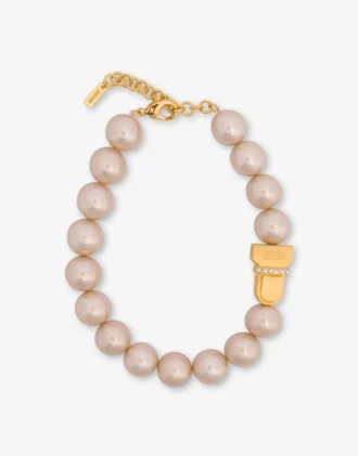 Collana girocollo con perle