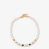 Collana girocollo con perle