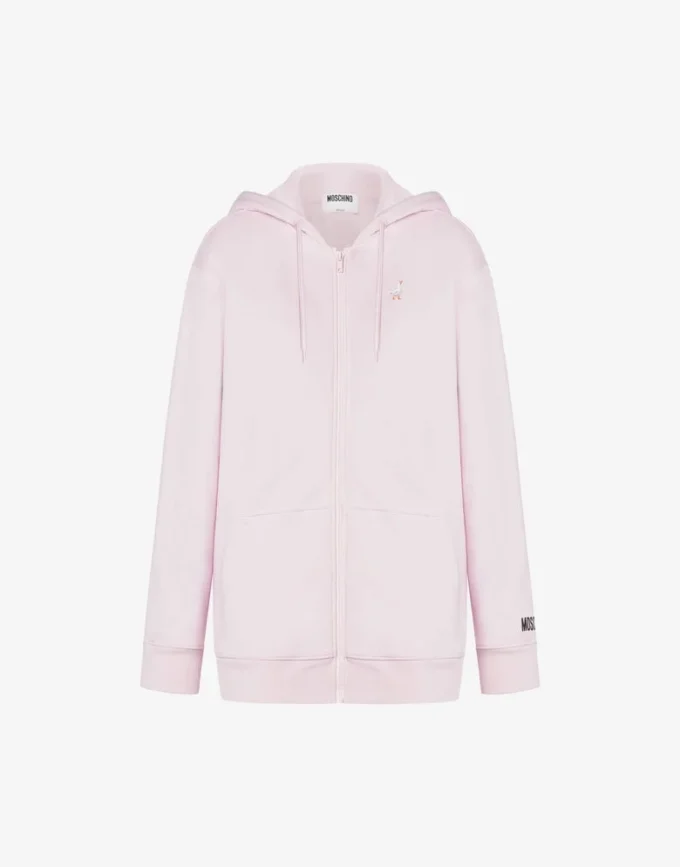 Felpa in cotone biologico Goose