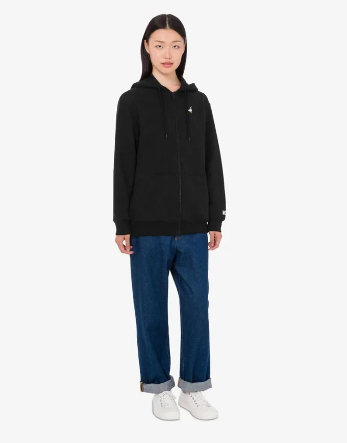 Felpa in cotone biologico Goose