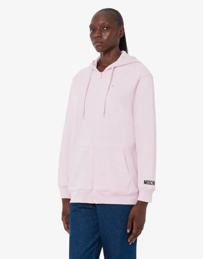 Felpa in cotone biologico Goose