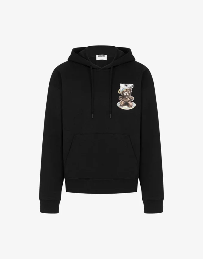Felpa in cotone biologico Moschino Teddy Bear