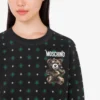 Felpa in cotone biologico Moschino Teddy Bear