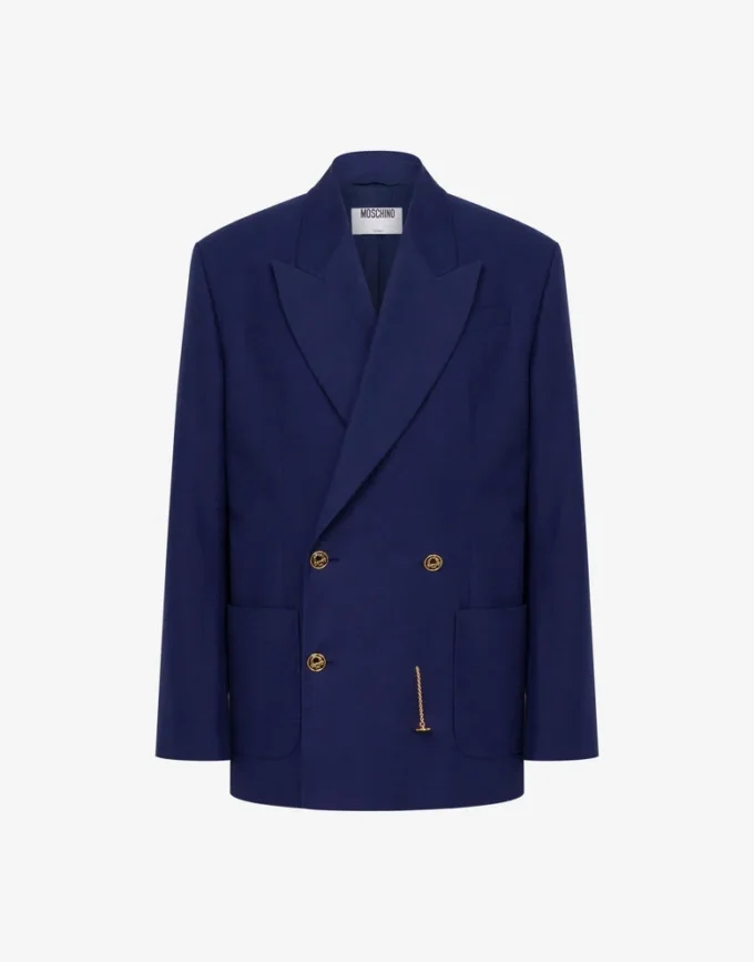 Giacca in cotone shantung Laurel Crown Giacca in cotone shantung Laurel Crown