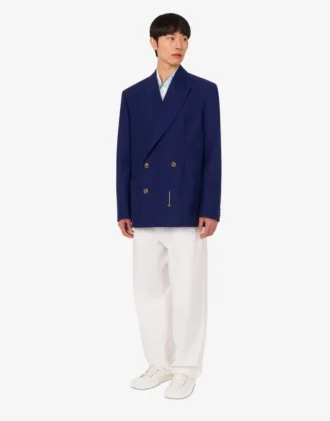 Giacca in cotone shantung Laurel Crown