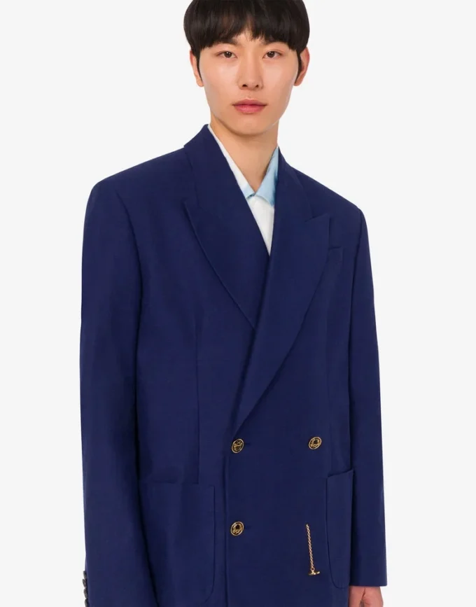 Giacca in cotone shantung Laurel Crown Giacca in cotone shantung Laurel Crown