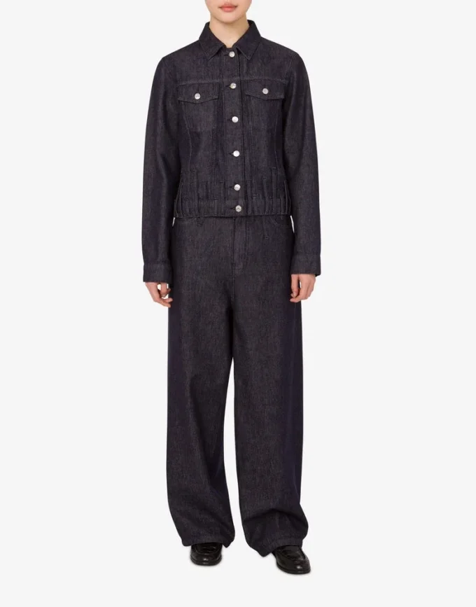 Giacca in denim di cotone Giacca in denim di cotone
