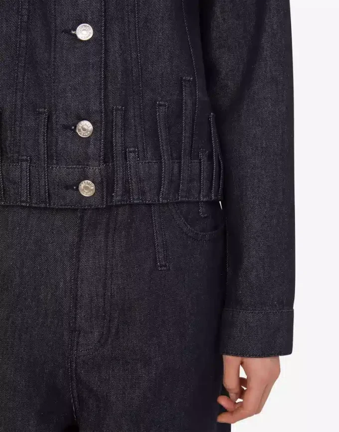 Giacca in denim di cotone Giacca in denim di cotone