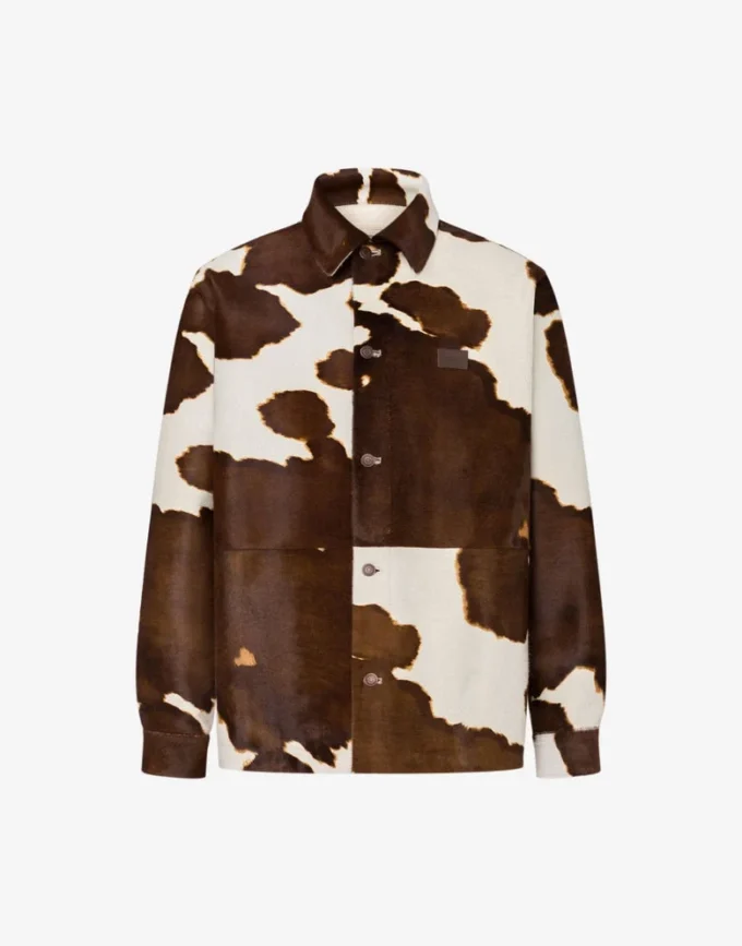 Giacca in pelle di pony