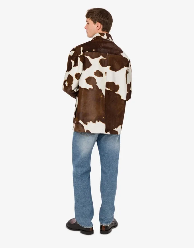 Giacca in pelle di pony