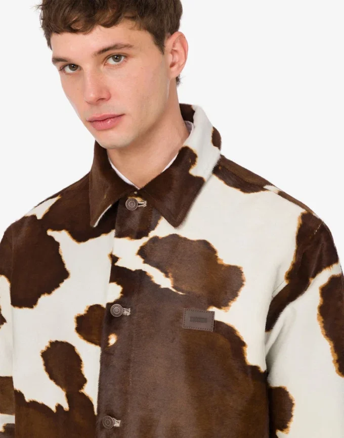 Giacca in pelle di pony