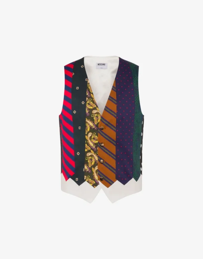 Gilet in gabardine di cotone Archivio